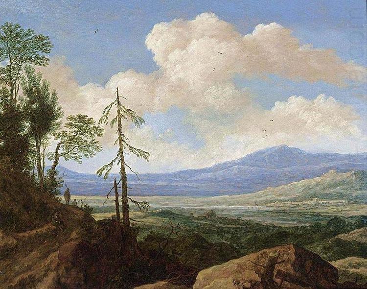 Panoramic Hilly Landscape, Pieter de Molijn